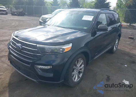 2020 Ford Explorer Xlt z USA, uszkodzony, nr VIN 1FMSK8DH5LGB33622